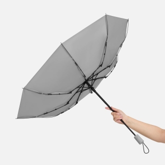 Изображение №5 | Зонт складной Hard Work с проявляющимся рисунком, серый