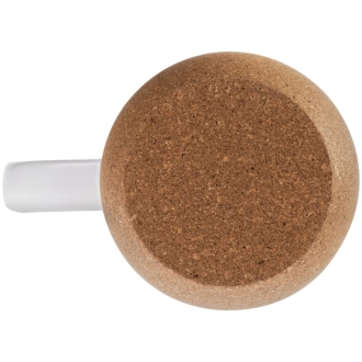 Изображение №4 | Кружка с пробковой подставкой Corky Walk для сублимационной печати, матовая, белая