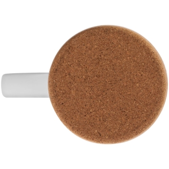 Изображение №3 | Кружка с пробковой подставкой Corky для сублимационной печати, матовая, белая