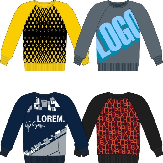 Изображение №1 | Свитер на заказ Tricksy Net Reglan, акрил, размер S