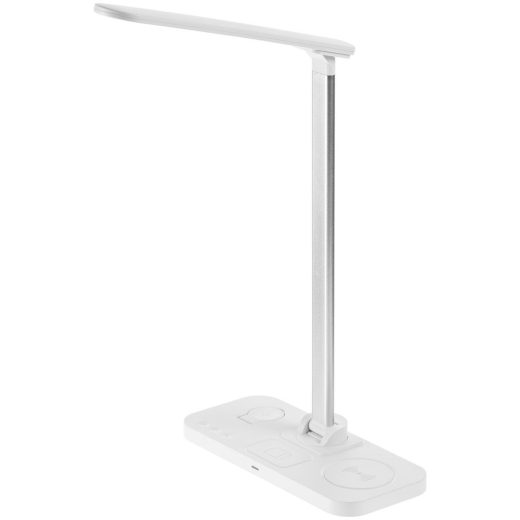 Изображение №3 | Настольная лампа с беспроводной зарядкой Power Light, белая