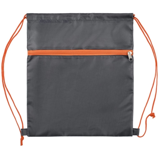 Изображение №3 | Детский рюкзак Novice, серый с оранжевым