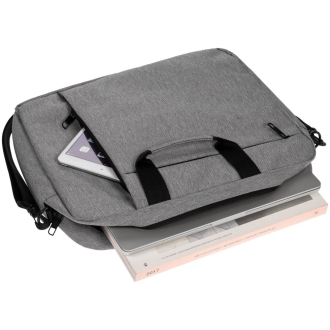 Изображение №7 | Сумка для ноутбука Oneworld, серая