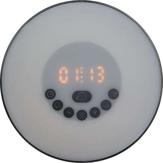 Изображение №3 | Лампа-колонка со световым будильником dreamTime, ver.2, черная