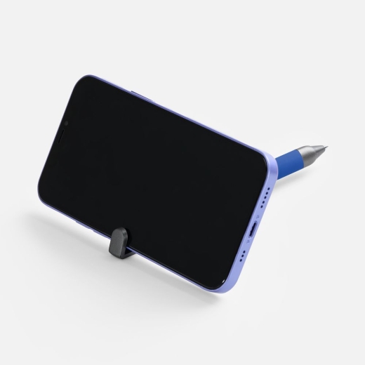 Изображение №5 | Ручка шариковая Standic с подставкой для телефона, синяя