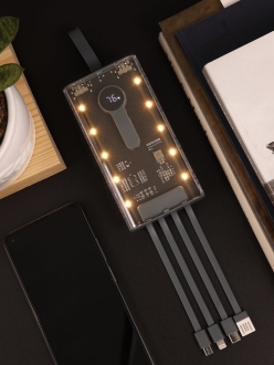 Изображение №10 | Аккумулятор Trellis Digital 10000 мАч, темно-серый