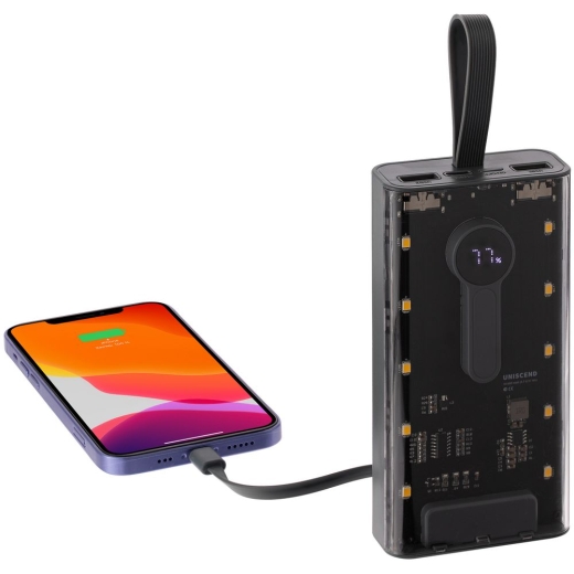 Изображение №4 | Аккумулятор Trellis Digital 10000 мАч, темно-серый