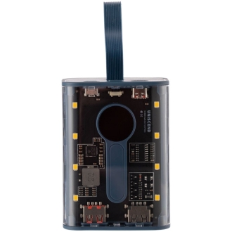 Изображение №2 | Аккумулятор с быстрой зарядкой Trellis Quick 10000 мАч, синий