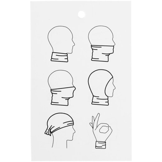 Изображение №4 | Многофункциональная бандана Dekko, зеленая