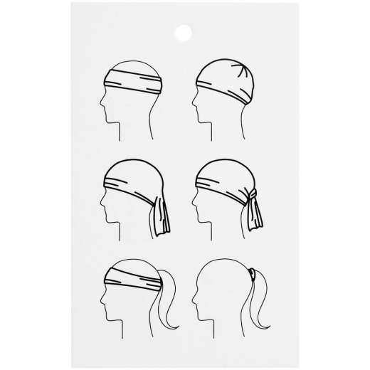 Изображение №3 | Многофункциональная бандана Dekko, белая