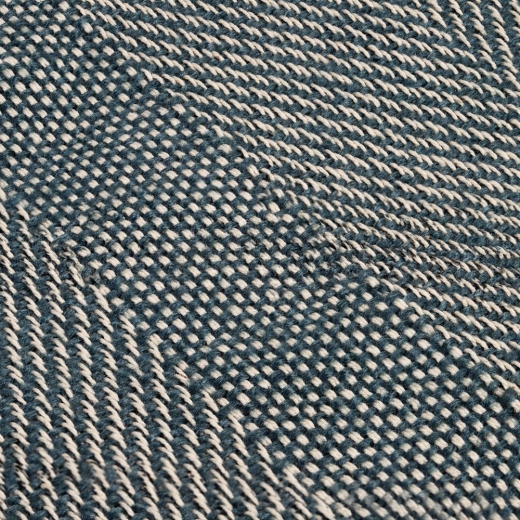 Изображение №4 | Плед «Сенеж», серо-синий