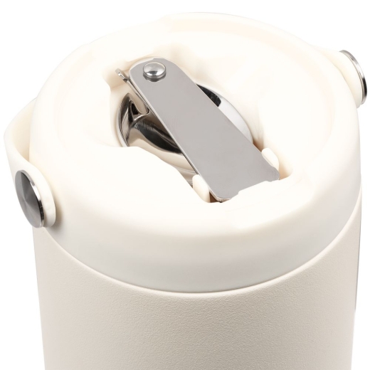 Изображение №4 | Термос для еды Tabenodo, белый (молочный)