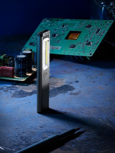 Изображение №10 | Фонарик-факел аккумуляторный Wallis с магнитом, серый