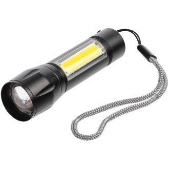 Изображение №1 | Фонарик аккумуляторный с фокусировкой луча Kirk, черный