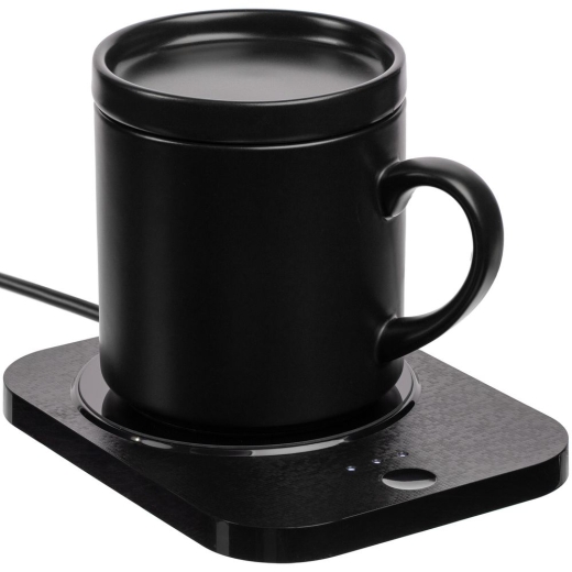 Изображение №3 | Кружка с подогревом и беспроводной зарядкой dualBase plus, черная