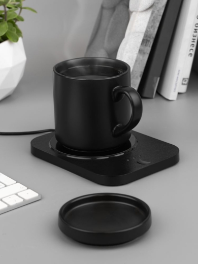 Изображение №12 | Кружка с подогревом и беспроводной зарядкой dualBase plus, черная