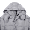 Изображение №3 | Пуховик унисекс Kapsula, серый, размер ХS/S