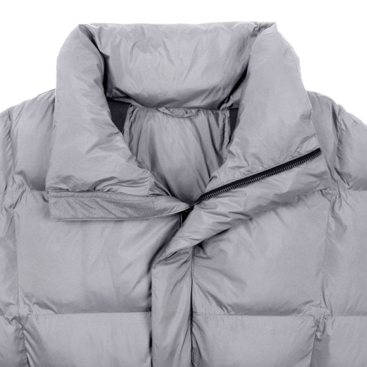 Изображение №4 | Пуховик унисекс Kapsula, серый, размер ХS/S