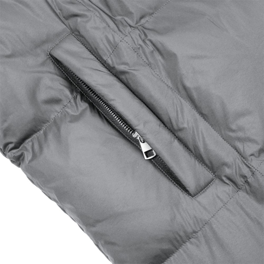Изображение №9 | Пуховик унисекс Kapsula, серый, размер ХS/S