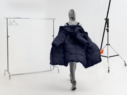 Изображение №19 | Пуховик унисекс Kapsula, серый, размер ХS/S