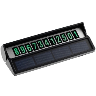 Изображение №2 | Парковочная визитка Litera Solar, черная