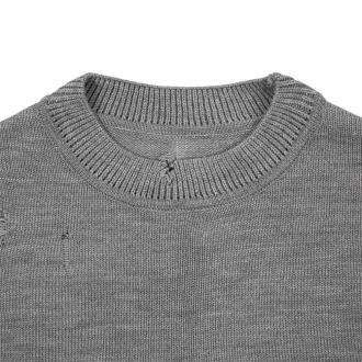 Изображение №3 | Джемпер оверсайз унисекс Grunge в сумке, серый, размер S/M