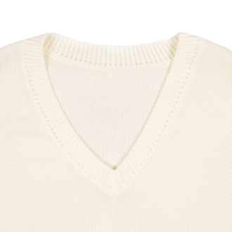 Изображение №3 | Жилет оверсайз унисекс Tad в сумке, молочно-белый, размер L/XL