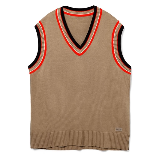 Изображение №1 | Жилет оверсайз унисекс Cornell в сумке, бежевый, размер S/M