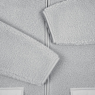 Изображение №6 | Куртка унисекс Oblako, светло-серая, размер M/L