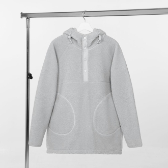 Изображение №1 | Анорак унисекс Oblako, светло-серый, размер M/L