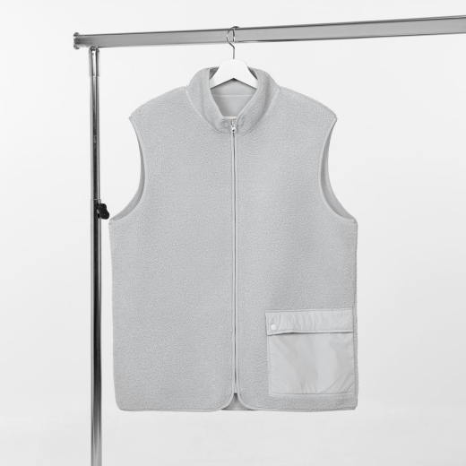 Изображение №1 | Жилет унисекс Oblako, светло-серый, размер ХS/S
