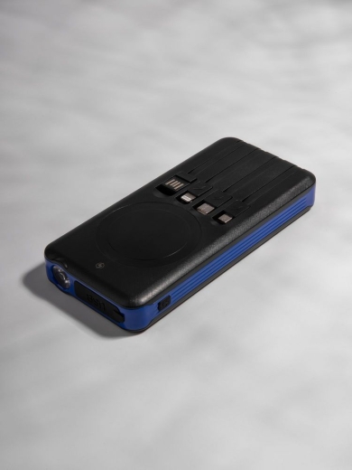 Изображение №11 | Аккумулятор с беспроводной зарядкой Holiday Maker Wireless, 10000 мАч, синий