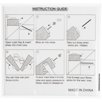Изображение №5 | Палки-стучалки для болельщиков «Пошумим», белые