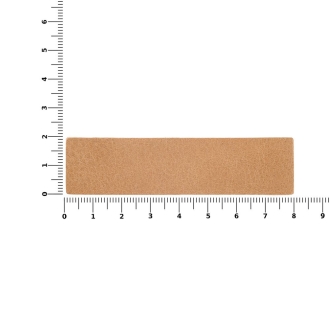 Изображение №3 | Лейбл кожаный Pasek, S, бежевый