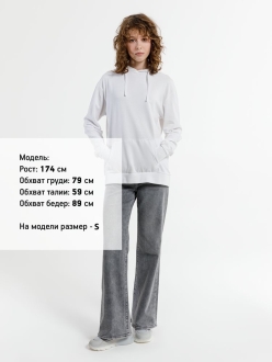 Изображение №12 | Худи унисекс Westray, белое, размер S