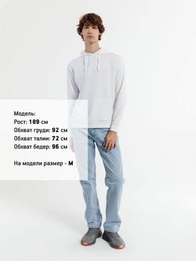 Изображение №6 | Худи унисекс Westray, белое, размер S