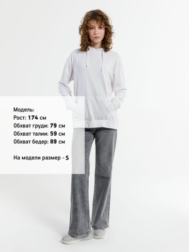 Изображение №12 | Худи унисекс Westray, белое, размер S