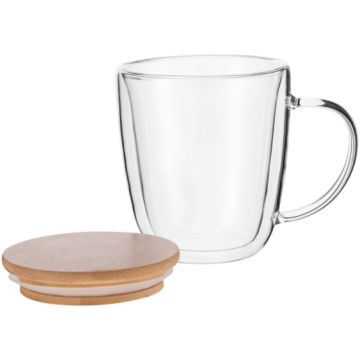 Изображение №4 | Кружка с двойными стенками Kupla с бамбуковой крышкой