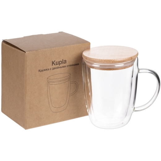 Изображение №7 | Кружка с двойными стенками Kupla с бамбуковой крышкой