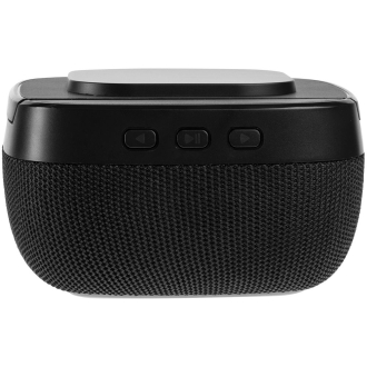 Изображение №6 | Колонка с беспроводной зарядкой Esca и подсветкой логотипа, черная