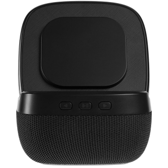 Изображение №10 | Колонка с беспроводной зарядкой Esca и подсветкой логотипа, черная