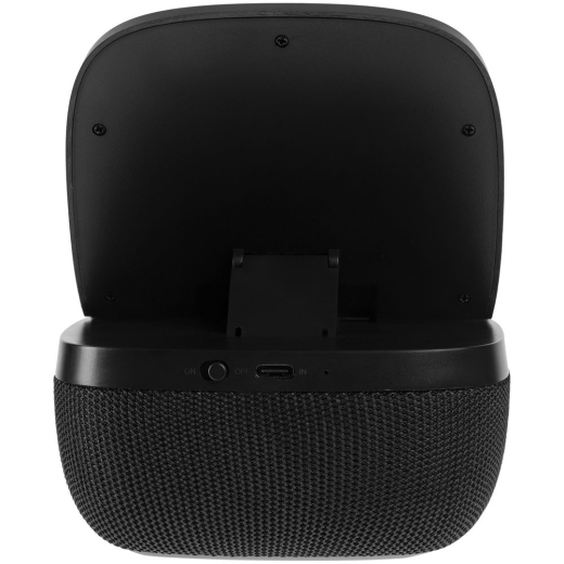 Изображение №11 | Колонка с беспроводной зарядкой Esca и подсветкой логотипа, черная