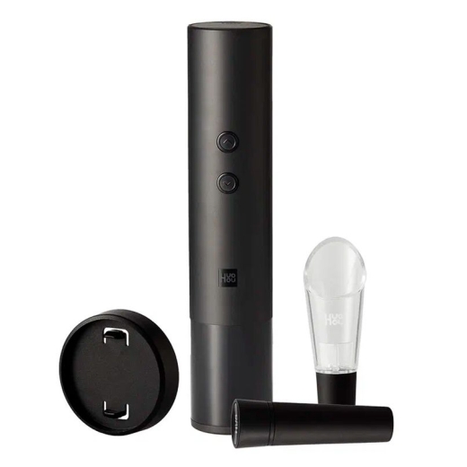 Изображение №1 | Винный набор HuoHou Electric Wine Bottle Opener 4 in 1, черный