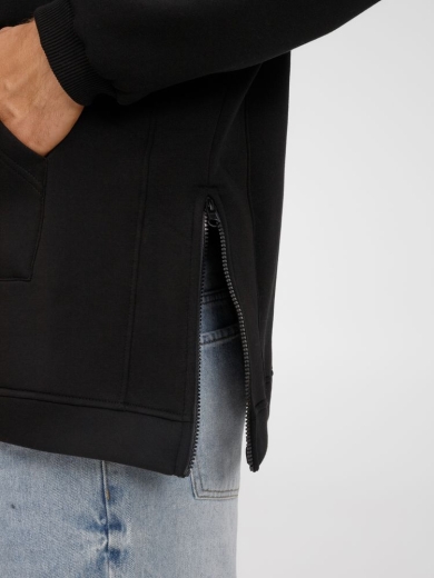 Изображение №8 | Худи унисекс оверсайз Easy Street, черное, размер XS/S