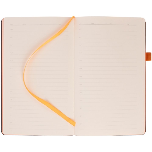 Изображение №3 | Ежедневник Ton Black, недатированный, черный с оранжевым