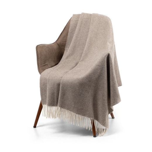 Изображение №5 | Плед «Тренто», бежевый