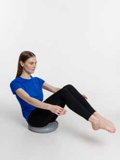 Изображение №1 | Массажная балансировочная подушка Balansa, серая