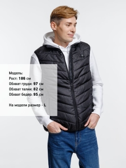 Изображение №10 | Жилет с подогревом Thermalli Valmorel, черный, размер S