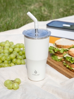 Изображение №11 | Термостакан Sapporo М, белый (молочный)