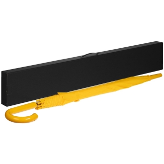 Изображение №1 | Коробка самосборная Rainmate для зонта-трости, черная, с черной ручкой